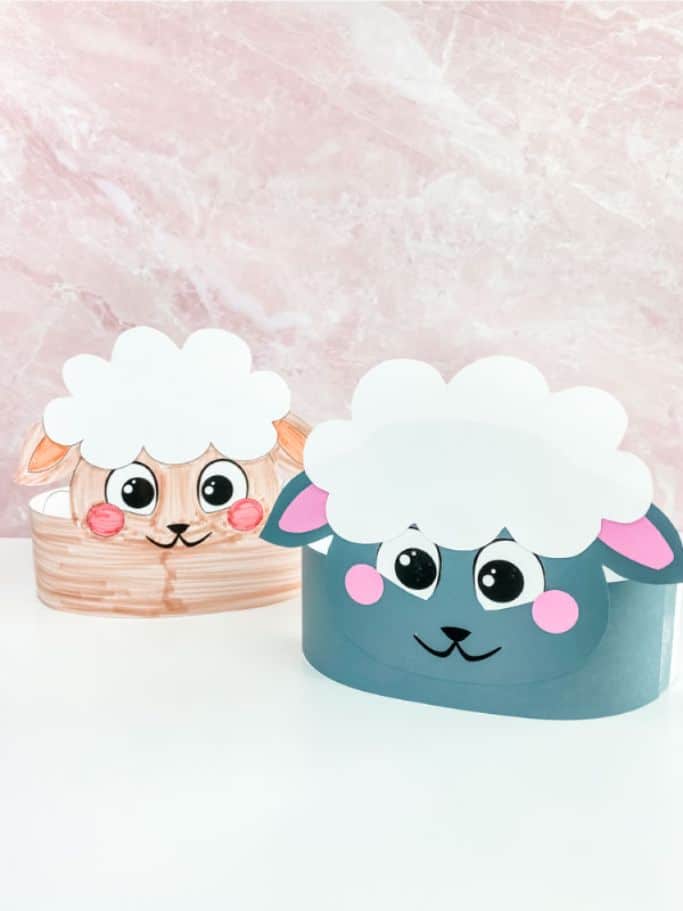 sheep headband for toddlers and preschoolers